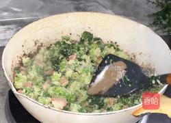 火腿西兰花炒豆渣的做法图解9