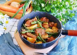 排骨土豆炖豆角
