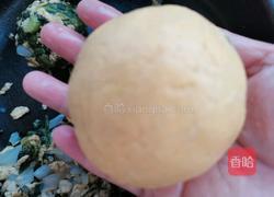 笋叶油渣玉米面团子的做法图解16