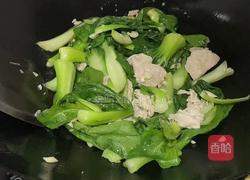 肉片炒上海青的做法图解6