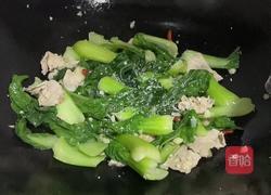 肉片炒上海青的做法图解8