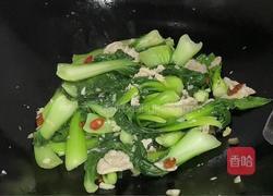 肉片炒上海青的做法图解9