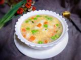 三色丁肉末粥的做法[图]