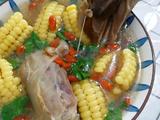 玉米段羊腿汤