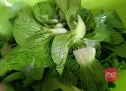 蒜爆小白菜的做法图解1