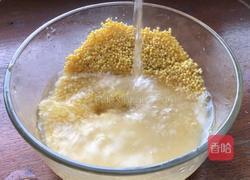 白菜冻豆腐皮蛋粥的做法图解1