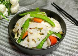 荷兰豆炒藕片