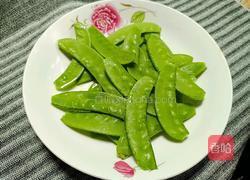 荷兰豆炒藕片的做法图解2