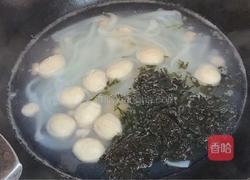 虾仁紫菜河粉的做法图解6