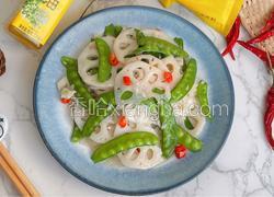 荷兰豆炒藕片
