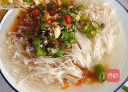 凉拌金针菇的做法图解8