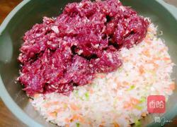三色萝卜牛肉馅的做法的做法图解8