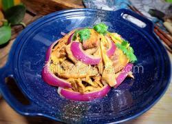 洋葱平菇炒肉