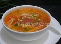 番茄金针菇汤