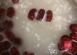 家常红枣大米粥的做法图解3
