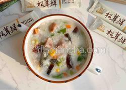烤肠皮蛋粥