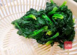 果仁菠菜的做法图解2
