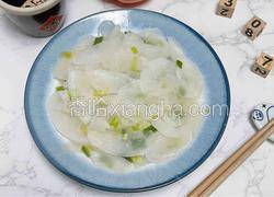 清炒白萝卜片