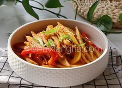 下饭快手小炒蚝油莲菜条❗️家常炒莲藕