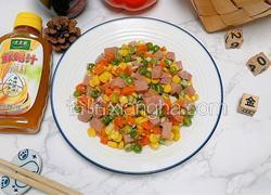 午餐肉炒时蔬