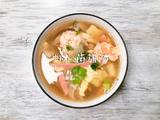 虾仁菌菇汤