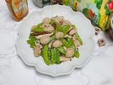 香菇炒荷兰豆