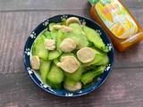 肉丸子片炒黄瓜