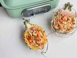 菠萝虾仁谷物饭的做法[图]