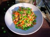 豌豆米炒肉丁的做法[图]