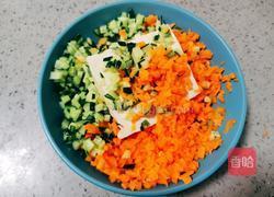 黑麦豆腐菜团子的做法图解2