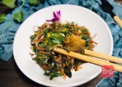 肥肉炒马齿苋的做法图解10