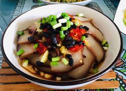 黄豆萝卜干蒸腊肉