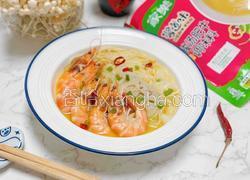 虾仁金针菇酸汤