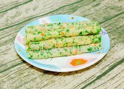 芹菜叶胡萝卜鸡蛋饼