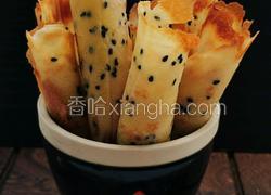 香脆牛奶蛋卷
