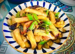 青椒西红柿炒茄子