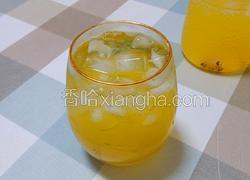 柠檬百香果蜂蜜水
