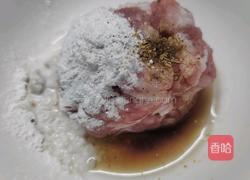 自制营养早餐土豆鲜肉饼的做法图解6