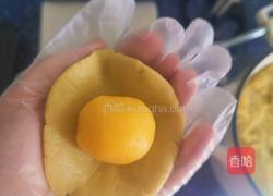 绿豆糕（奶黄馅／低糖低脂版）的做法图解15