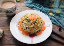 苹果鸡蛋炒饭