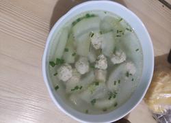 冬瓜丸子汤（汆丸子）