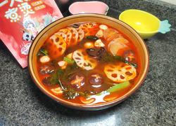一人餐麻辣火锅☛呷哺呷哺川式麻辣汤底