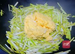 蒜黄炒鸡蛋的做法图解4