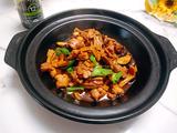 香菇鸡腿焖腐竹