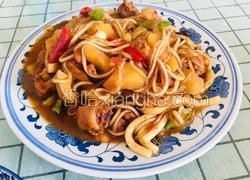 鸡肉土豆炖粉条