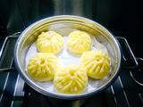 荠菜肉馅南瓜包子的做法[图]