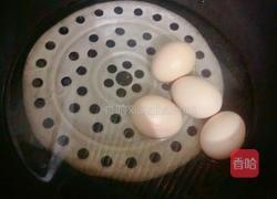 营养鸡蛋肉夹馍的做法图解2