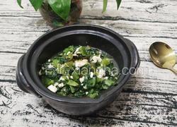莴笋叶豆腐煲