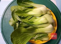 香菇油菜的做法图解3