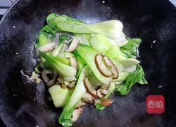香菇油菜的做法图解8